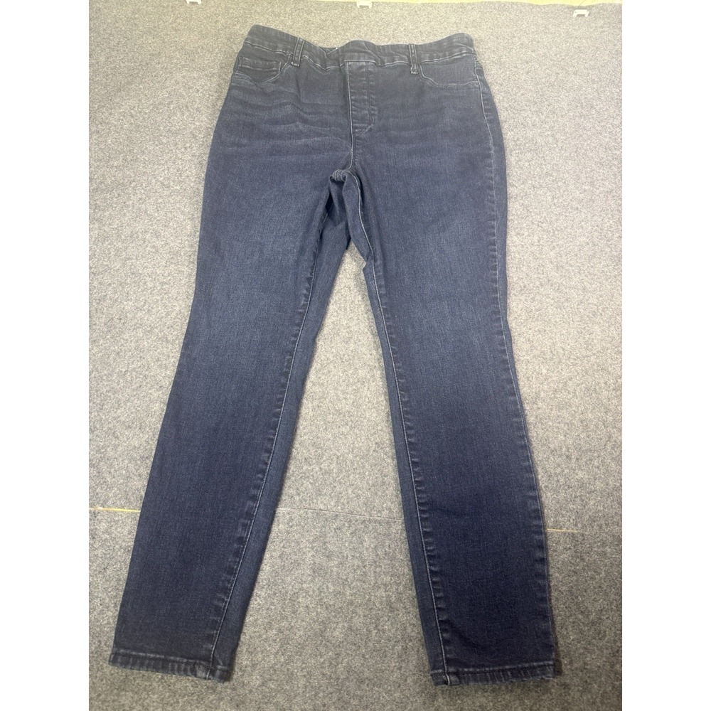 Time and Tru Women's High Rise Stretch Knit Denim Jegging size L (12-14)